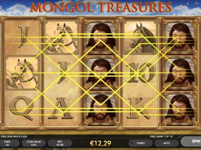 Слот Mongol Treasures — играть онлайн