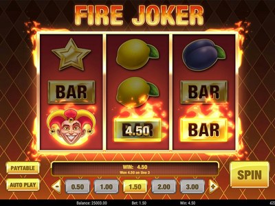 Слот Fire Joker